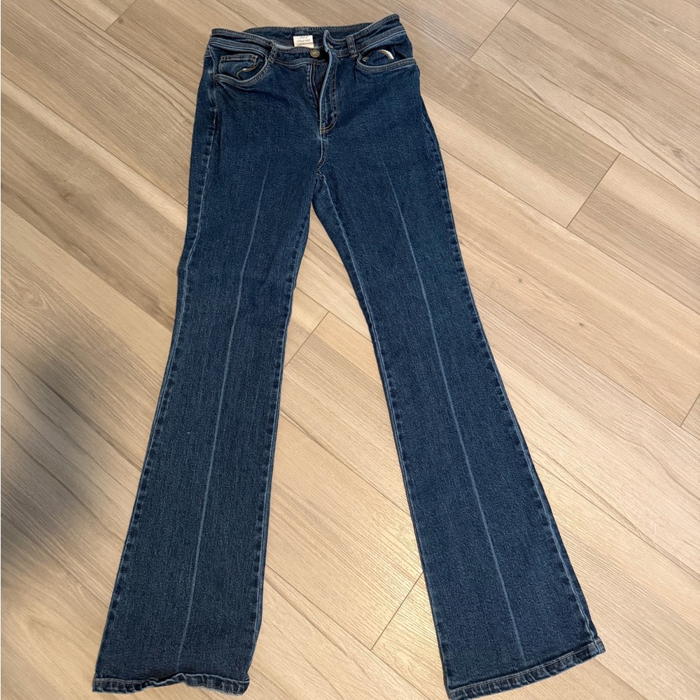 Cinq à Sept Dark Blue Flare Jeans